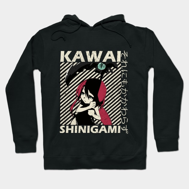 Kawai nevertheless Shinigami, Japanese god of death, anime girl with death's Scythe! Hoodie by Johan13